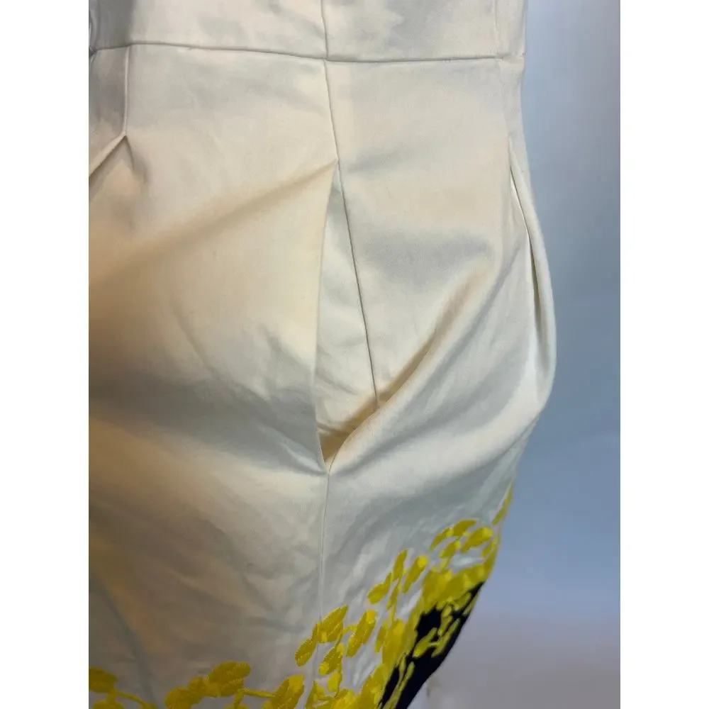 Draper James | Climbing Bloom Dress | Fit and Flare Embroidered Trim Pockets | 8 - Picture 11 of 15